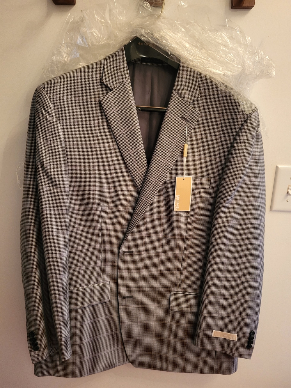 Michael Kors Gray Glen Plaid Sport Coat